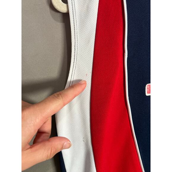 Team Sport USA Jersey Sz M Blue Red White Teamwork Apparel Sports Basketball - Picture 9 of 11